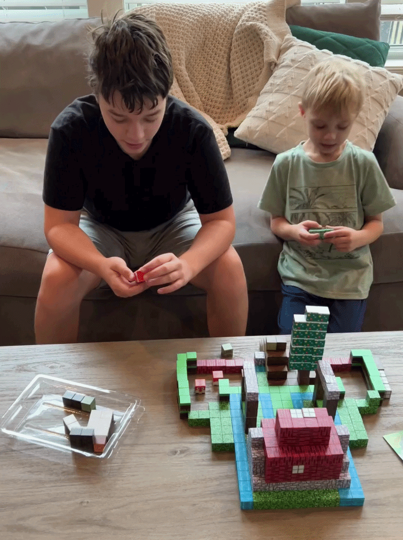 Minecraft kaladėlių rinkinys